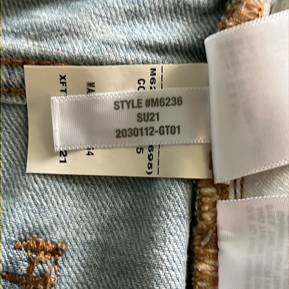 Madewell High Rise Denim Shorts Size 29 - Picture 12 of 16